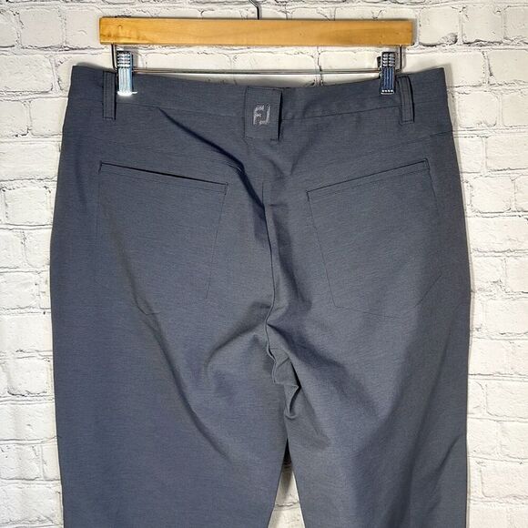 FootJoy Mens Pro tour Performance Golf Pants  size 35/32 Charcoal sku 24495 - Picture 4 of 8